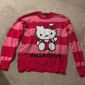 Hello kitty size small pink and red sweater. super cute!